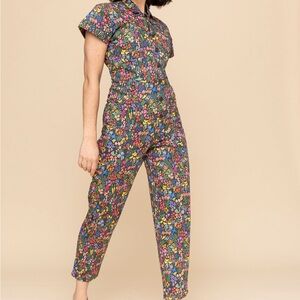 Mixed by Nasrin Classic Jumpsuit in Secret Garden in L
